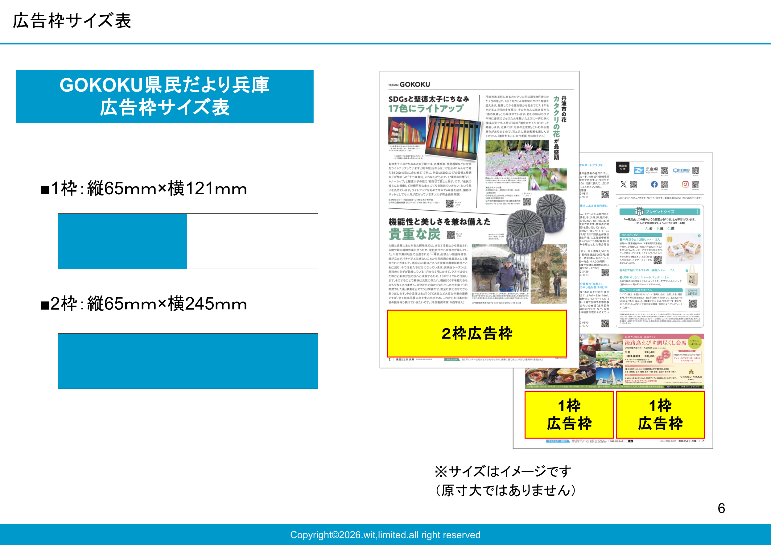 兵庫県209万部の全戸配布を行う公式広報紙の媒体資料。信頼と権威の兵庫県公認メディア 4枚目